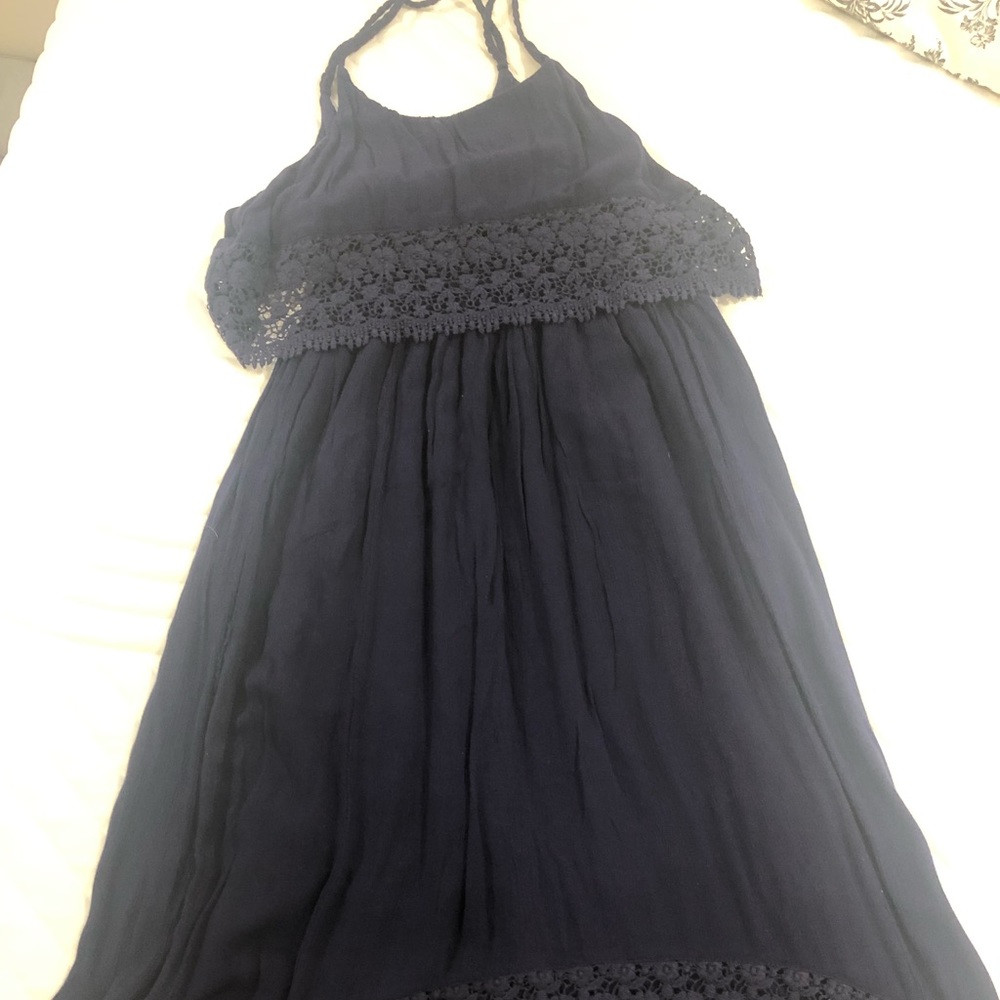 Blue beach dress